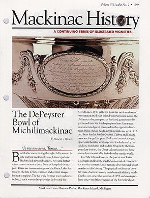 The DePeyster Bowl of Michilimackinac